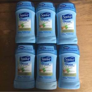 FREE SHIP (6) Suave Coconut Deodorants
