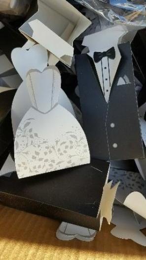 Wedding favor boxes!