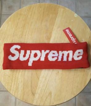 BRAND NEW RED Supreme Headband