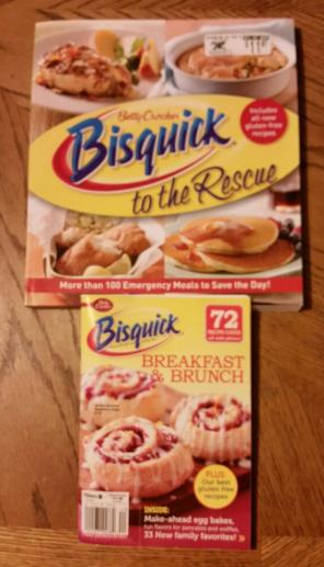 2 Bisquick Cookbooks