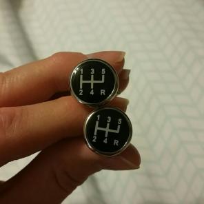NWT gear shifter cuff links