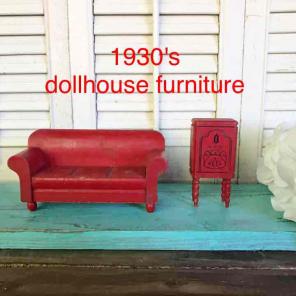 Vintage Dollhouse Furniture