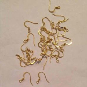 Gold Earring Finding