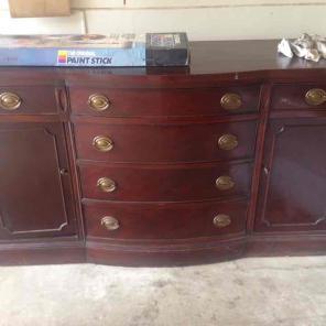 Cherry oak dresser/buffet