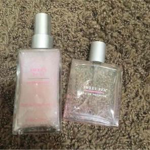Bath and body sweet pea perfumes