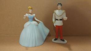 Disney Cinderella and Charming Figurines