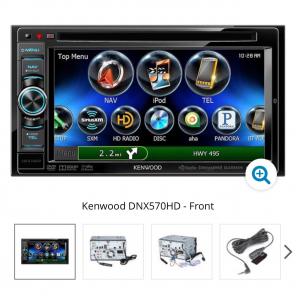 Kenwood DNX570HD GPS stereo