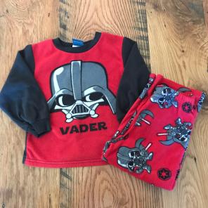 4T Star Wars Fleece Pajamas