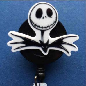 Jack Nightmare Christmas ID Badge Holder