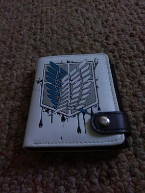 Attack on titan wallet
