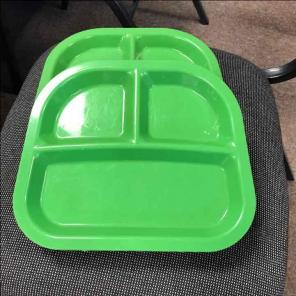 Kid's plates ~ set of 8