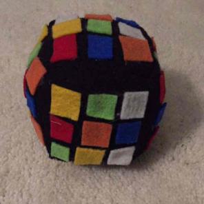 Felt Puzzle Cube