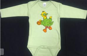 Big bird halloween onesie