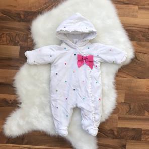 Polka Dot Baby Bunting