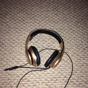 Gold Headphones