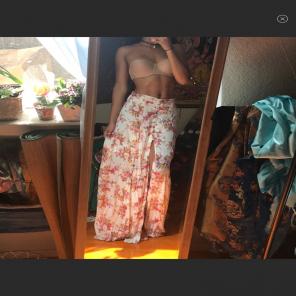 Floral Boho Skirt