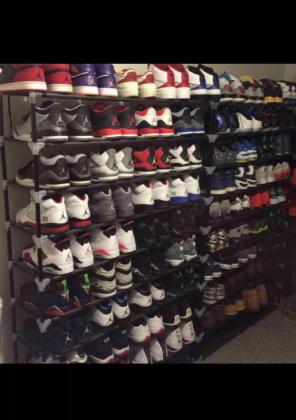 10 Tier Shoe Organizer For 50 Pair