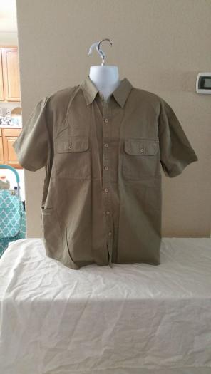 Dickies men's work wear button down XXL