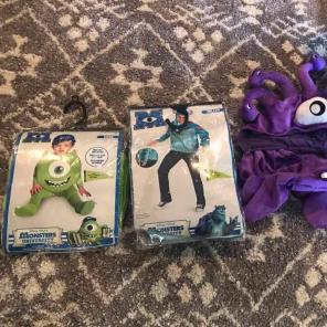 Monsters Uni/Inc Family Costume Bundle