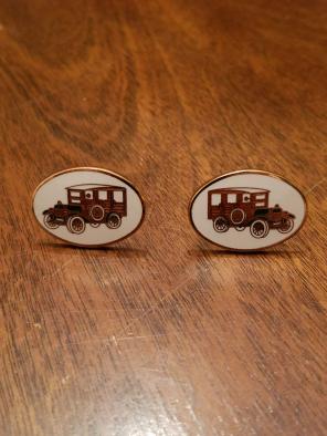 Vintage Avon classic car cuff links