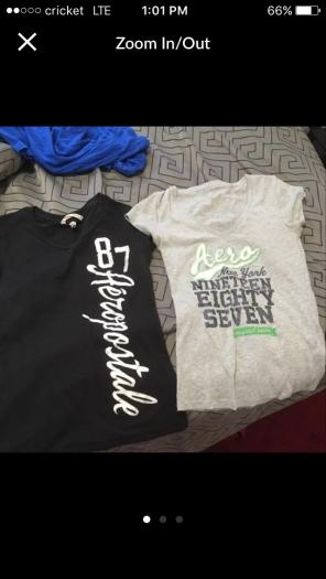Aeropostale Bundle Of 2 TshirtS Medium