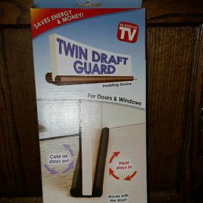 Twin Draft Guard- AS SEEN ON TV