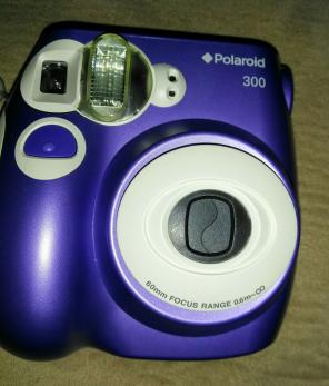 Purple Polaroid camera(negotiable price)