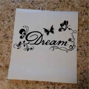 Dream decal