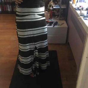 Striped Maxi Skirt