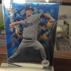 Bowman Platinum Andrew Sopko Blue