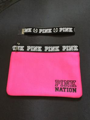 NEW VS PINK Beach bikini pouch Headband