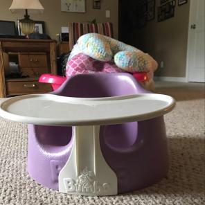 Purple Bumbo Seat