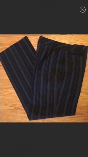 Women's Pinstripe Dress Pants Sz 8