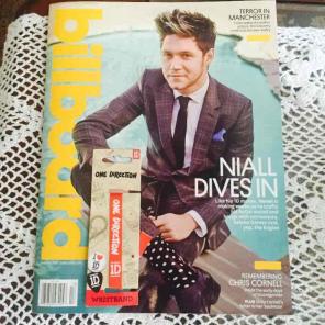 Niall Horan Billboard Magazine with 1D