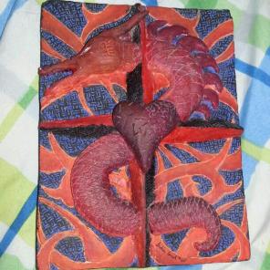 HANDMADE DRAGON Ceramic Piece