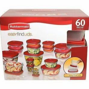Rubbermaid food container set