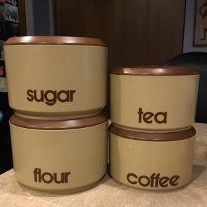 Vintage Kitchen Canisters
