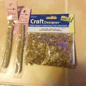 Gold Bead & Trim Bundle