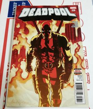 Deadpool #36 Lopez Cover NM 9.6