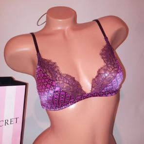 Victoria Secret Bralette Small Lace Trim