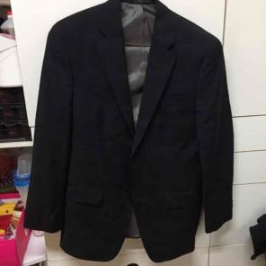 Michael Kors mens black blazer suit top