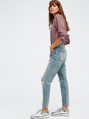 Free People vintage straight leg jean Tl