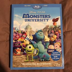 Monsters University Blu Ray