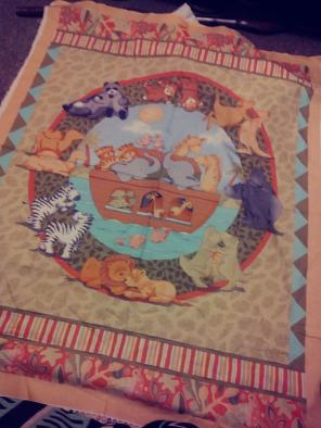 Noah's Ark fabric