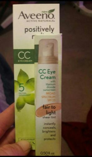 Cc eye cream