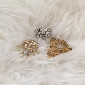 Vintage Rhinestone Detash lot