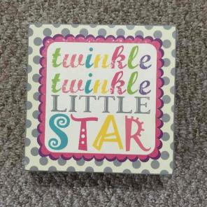 8 x 8 Girls Nursery Sign