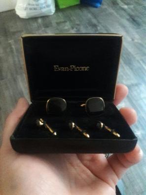 Vintage Evan Picone Cufflink Set