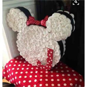 Minnie Mouse diaper cake