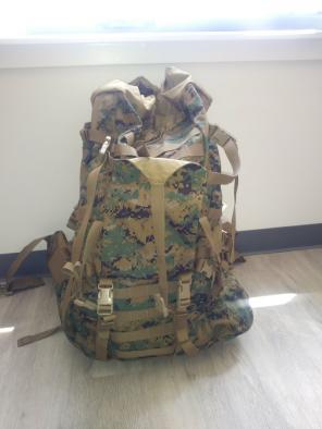Army fatigue bag